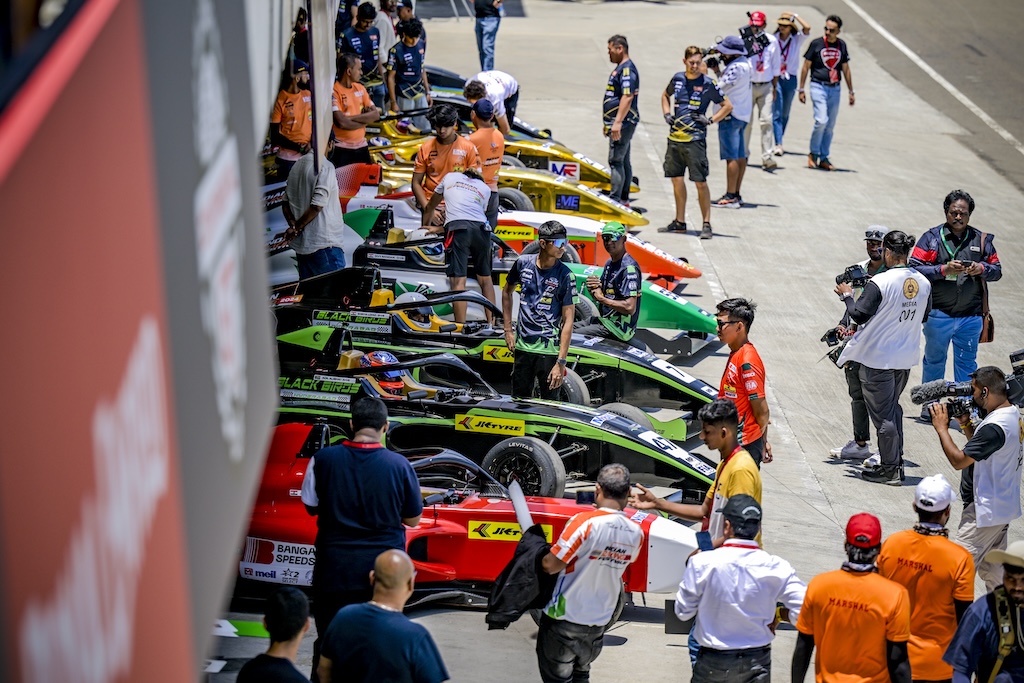 Alba Hurup Larsen tilfreds med Formel 4-debut i Indien
(Foto: Speed Demons Delhi)